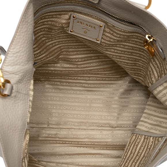 Pre-Loved Prada Vitello Daino Open Convertible Tote - Picture 4 of 6